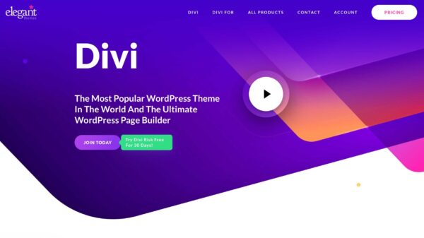 Wordpress All-in-One Elegant Themes Bundle (Divi, Builder, Bloom, Monarch, Extra)