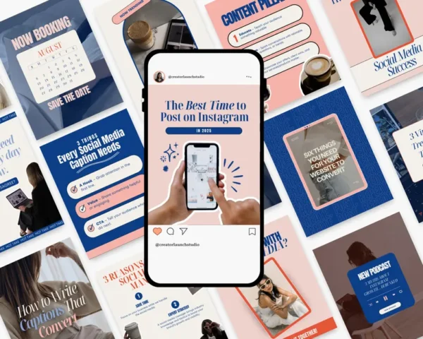 13-in-1 Canva Social Media Templates Bundle (Editable in Canva)