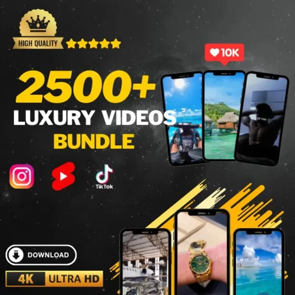 2500+ Viral Reels Bundle | AI, Fitness, Health, Animation & Hindi Shorts